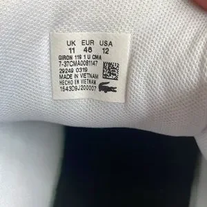 Lacoste Shoes Lacoste Shoes Worn Time Poshmark